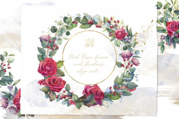 Bridging Heritage and Modernity: The Strategic Value of the Victorian Rose Watercolor Floral Set