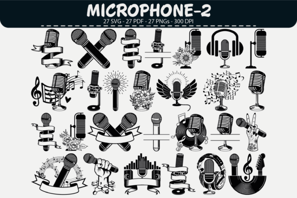 Elevate Audio Branding with 27 Vector Designs