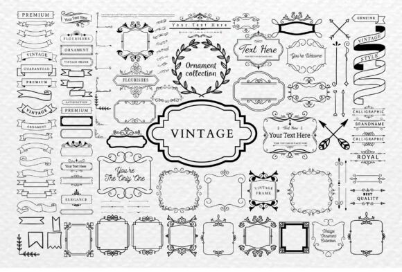 Elevate Designs with Hand Drawn Frames