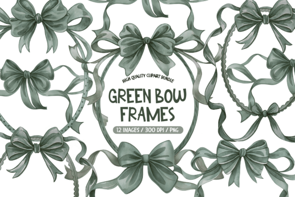 Elevating Your Designs: The Ultimate Guide to Green Ribbon Bow Frames