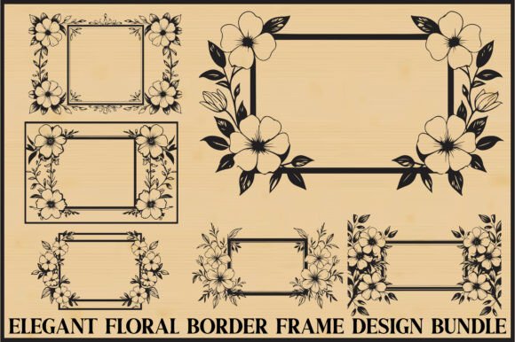 Evaluating the Floral Frame Border Bundle for Professional and Personal Design Projects
