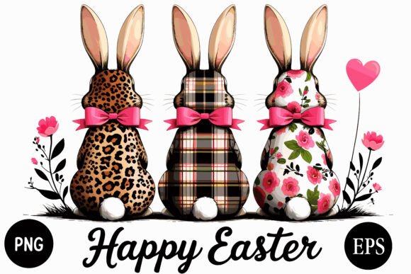 Evaluating the Happy Easter Bunny Trio Style for Professional Spring Projects