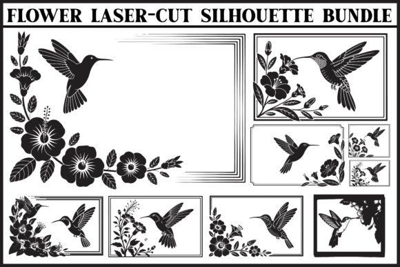 Evaluating the Hummingbird Floral Laser-Cut Silhouette Bundle for Precision Crafting