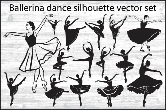 Evaluating the Practical Value of a Ballet Dancer Silhouettes Collection for Modern Design Workflows
