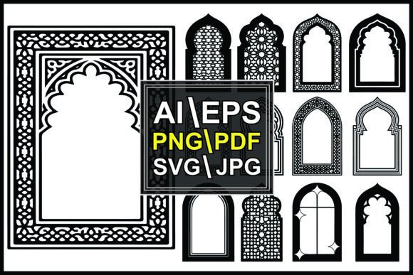 Evaluating the Silhouette Geometric Window and Arch Vector Collection
