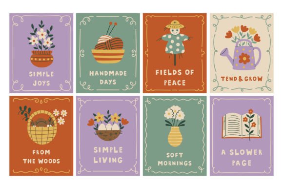 Evaluating the Vintage Cottagecore Quote Posters Collection for Home Decor