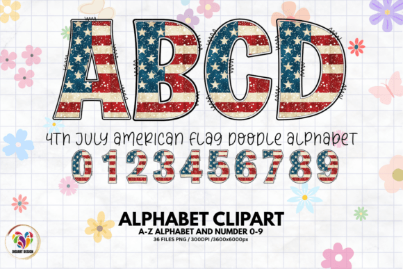 Strategic Design Choices: Leveraging the 4th of July Doodle Alphabet for Impactful Branding