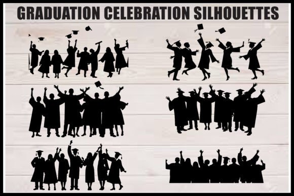 Unlocking the Potential of Joyful Graduation Group Silhouettes for Your Next Project